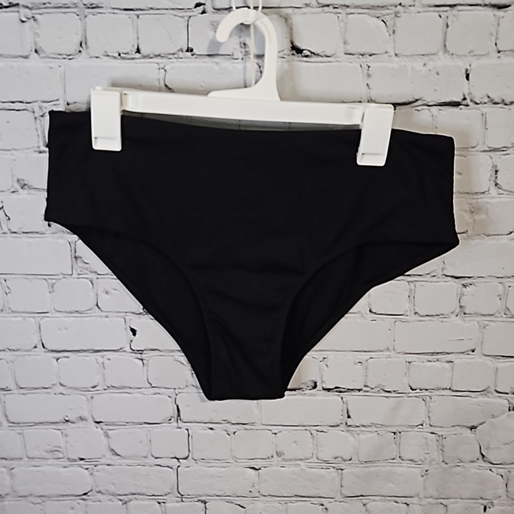 Zaful ribbed swim bottoms